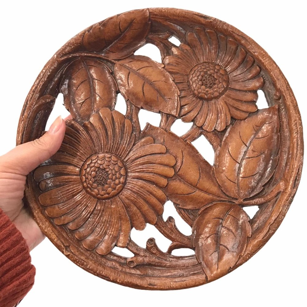 Vintage Syroco plate